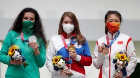 Vitalina Batsarashkina rompió récord olímpico y ganó medalla de oro en pistola 10 metros