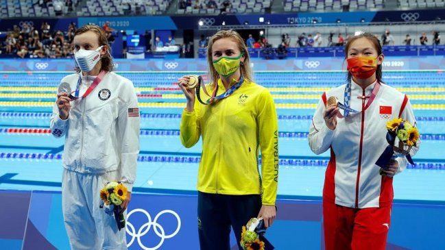 La australiana Titmus derrotó a Ledecky y ganó el oro en los 400 metros libre de Tokio 2020