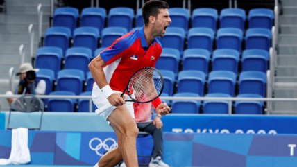 "Saque y Red": El contundente paso de Novak Djokovic a tercera ronda del tenis olímpico