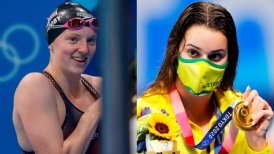 La estadounidense de 17 años Lydia Jacoby y la australiana Kaylee McKeown ganaron oro en Natación
