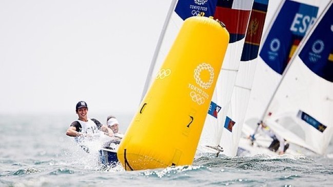 Clemente Seguel marcha entre los 20 mejores tras la sexta regata de la vela láser en Tokio 2020