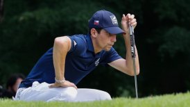 Clima adverso interrumpió juego de Joaquín Niemann en la segunda jornada del golf olímpico