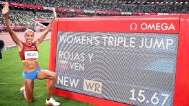 Yulimar Rojas se colgó el oro en salto triple con nuevo récord del mundo