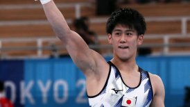 Daiki Hashimoto logró su segunda medalla de oro en la barra fija