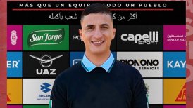 Palestino anunció el fichaje del volante argentino Mauro Díaz