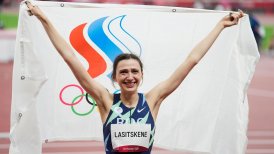 La rusa Mariya Lasitskene se convirtió en nueva campeona olímpica en el salto de altura