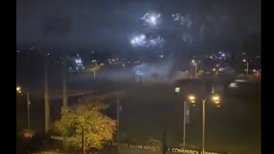 Flamengo sufrió con lanzamiento de fuegos artificiales de madrugada en Asunción