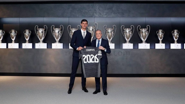 Tiene arquero para rato: Thibaut Courtois renovó con Real Madrid hasta 2026