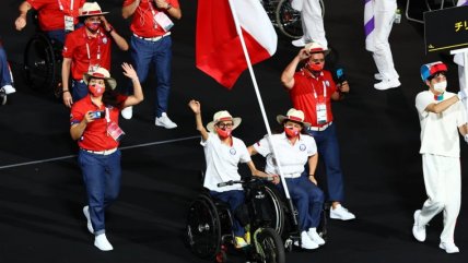 Francisca Mardones y Alberto Abarza comandaron al Team Chile en la apertura de los Juegos Paralímpicos