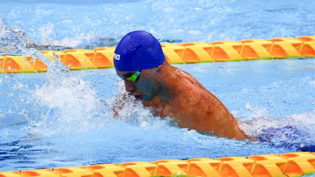 Vicente Almonacid remató octavo en la final de los 100 metros pecho de los Paralímpicos