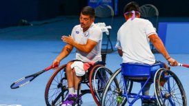 Cataldo y Sepúlveda pusieron fin a su sueño paralímpico en el tenis en silla de ruedas