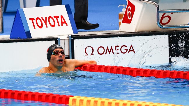 Alberto Abarza avanzó a la final de 50 metros espalda y va por su tercera medalla en los Juegos Paralímpicos