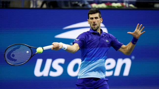 Novak Djokovic avanzó a semifinales y sigue firme rumbo al Grand Slam