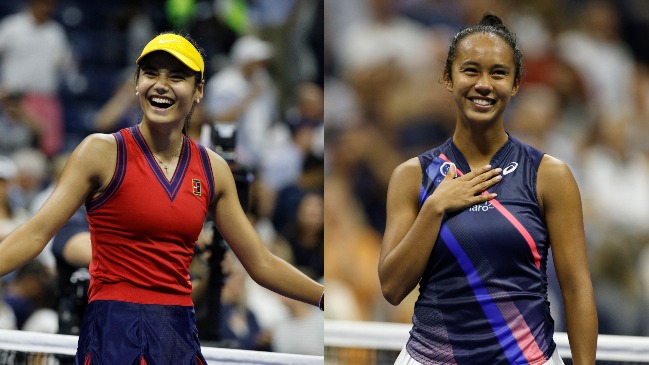 Las jóvenes Emma Raducanu y Leylah Fernández definen el título femenino del US Open