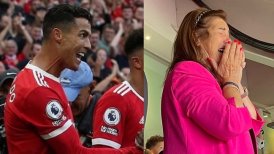 Madre de Cristiano Ronaldo se emocionó hasta las lágrimas con jornada goleadora de su hijo