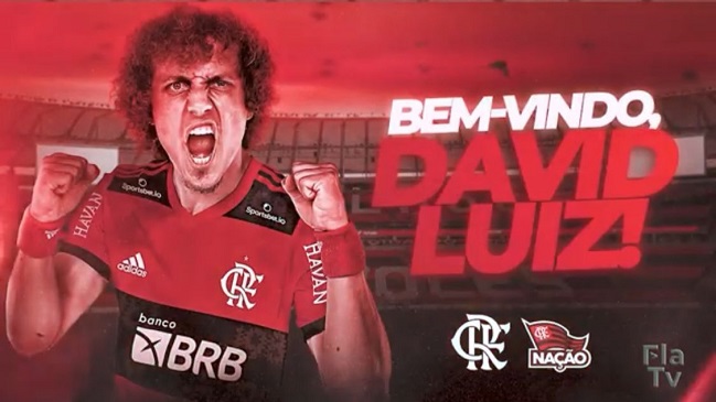 David Luiz llegó a acuerdo para fichar por Flamengo y será compañero de Mauricio Isla