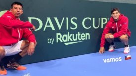 Cristian Garin llegó a Bratislava para la serie de Copa Davis ante Eslovaquia
