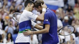 Daniil Medvedev: Djokovic es el mejor tenista del mundo, pero esta vez mi tenis fue superior