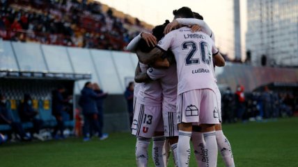 La U recuperó terreno en la pelea por el liderato tras vencer a Unión Española en el Santa Laura