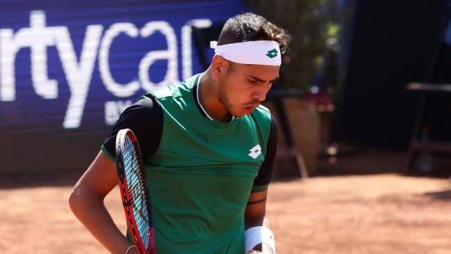 Alejandro Tabilo perdió en la primera ronda de la qualy en el ATP de Metz