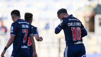 Marcelo Cañete insistió y descontó para la U ante Colo Colo en el Superclásico