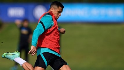 Alexis y Vidal continúan la puesta a punto en Inter, que piensa en el duelo con Sassuolo