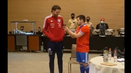 "Pollo" Castillo le regaló un indio pícaro a Ben Brereton