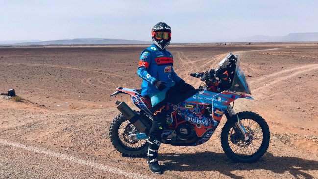 Tomás de Gavardo va por el título en la categoría junior en el Rally de Marruecos