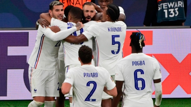 Francia remontó con polémica ante España y se quedó con el título de la Nations League