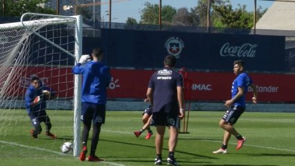 La Roja ya se enfoca en Venezuela: Entrenó definición tras la victoria ante Parauay