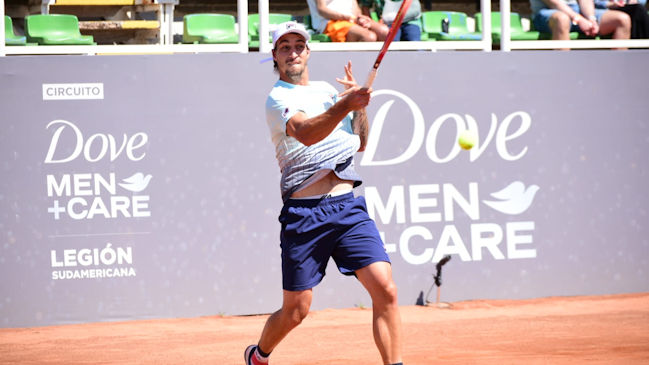 Felipe Menigeni se convirtió en el primer finalista del Challenger de Santiago 3