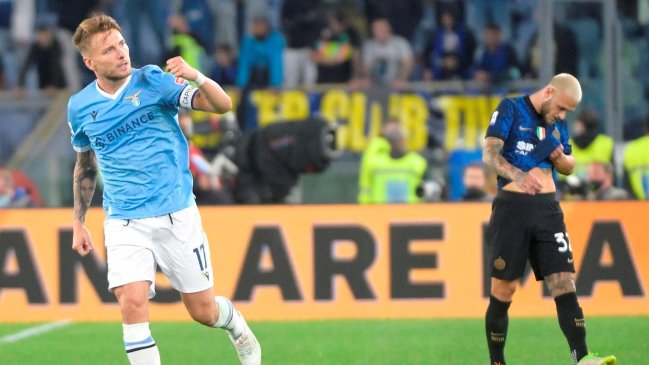 Un errático Inter de Milán tropezó ante Lazio en la Serie A