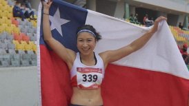 Laura Acuña ganó medalla de oro en los 1.500 metros del Sudamericano de Atletismo Sub 23
