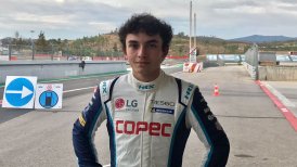 Nicolás Pino logró el segundo lugar en la primera carrera del Supercars Endurance GT4 en Portugal