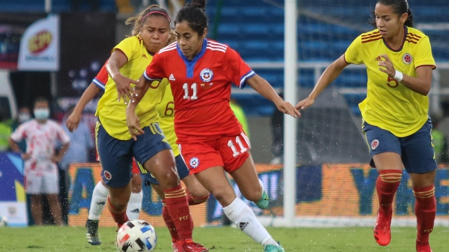 La Roja femenina sucumbió ante Colombia en amistoso con miras a la Copa América