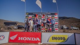 Jeremías Schiele y Tania González se coronaron campeones en Torneo Nacional de Moto Enduro FIM