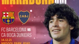 FC Barcelona y Boca Juniors jugarán en diciembre la Copa Maradona