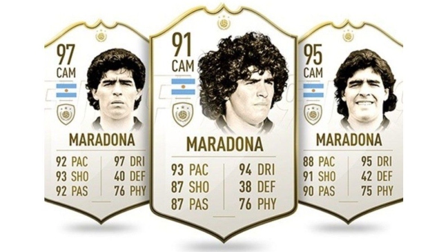 Justicia argentina pidió bajar imagen de Diego Maradona en el videojuego FIFA
