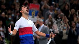 Djokovic remontó ante Medvedev en París y superó a Nadal en títulos Masters 1.000