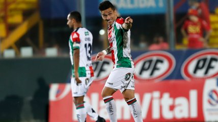 Bryan Carrasco lideró con un doblete la victoria de Palestino en el clásico de colonias ante U. Española