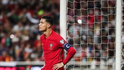 La desazón de Cristiano Ronaldo tras la derrota de Portugal ante Serbia que los mandó al repechaje