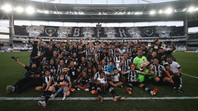 Botafogo fimó su regreso a la Primera División del fútbol brasileño