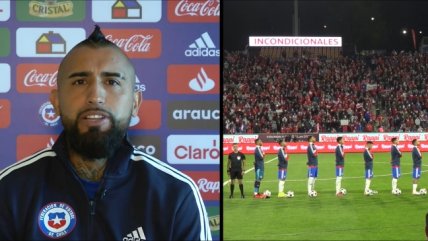 Arturo Vidal y Claudio Bravo lanzaron campaña "Somos un solo equipo"