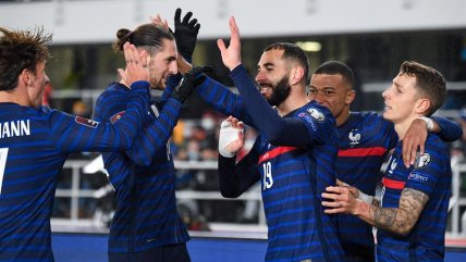 ¡Con goles de Benzema y Mbappé! Francia cerró las Clasificatorias europeas con victoria sobre Finlandia