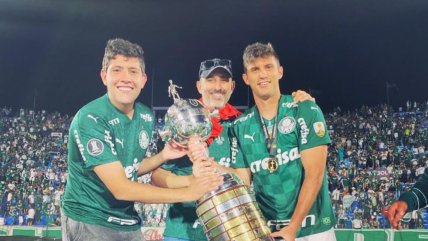 "¡Disfrutarlo con mi padre no tiene precio!": El emotivo festejo de Kuscevic tras ganar la Libertadores