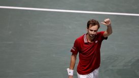 Daniil Medvedev llevó a Rusia a su segunda semifinal consecutiva de Copa Davis