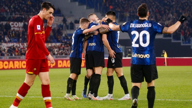 Inter de Alexis y Vidal choca ante AS Roma en la liga italiana