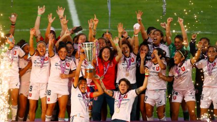 La emocionante celebración de la U por el segundo título de su historia en el fútbol femenino
