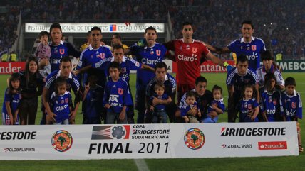 ¡Históricos! La alineación de la U que ganó la Copa Sudamericana 2011
