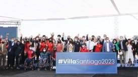 Presidente Piñera puso la primera piedra de la Villa Panamericana y Parapanamericana de Santiago 2023